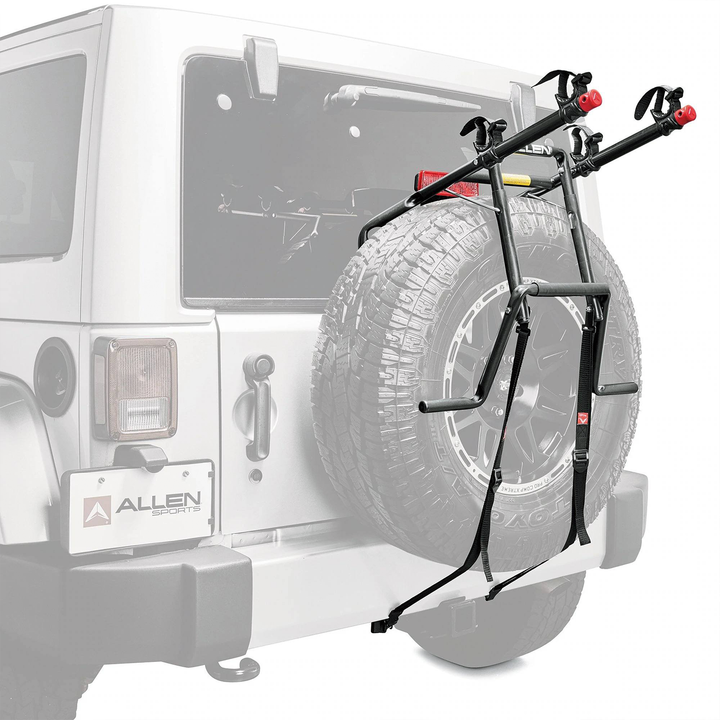 Allen Deluxe Spare Tire Bike Rack (Jeep Wrangler Model)