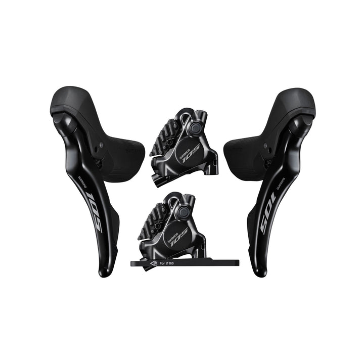 Shimano 105 Disc Brake Set ST-R7120 (L) BR-7170 (F)