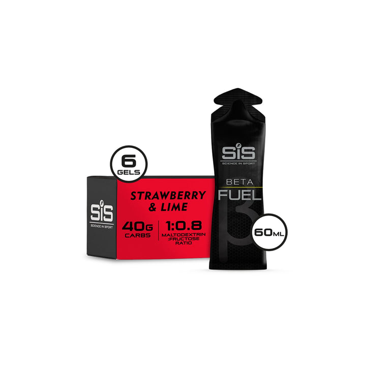 SiS Beta Fuel Gels Strawberry &amp; Lime (1 x 60g)