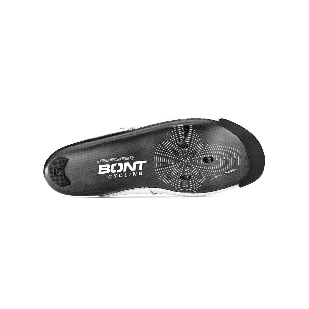 Bont Vaypor Knit White Road Shoes