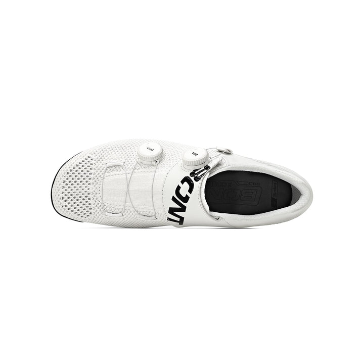 Bont Vaypor Knit White Road Shoes
