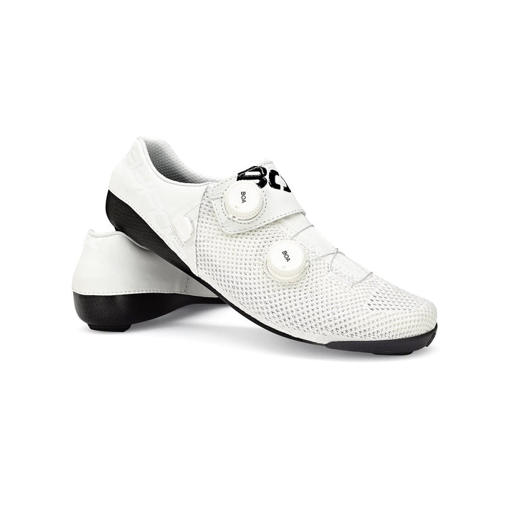 Bont Vaypor Knit White Road Shoes