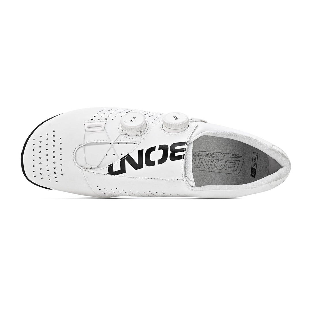Bont Vaypor SL White Road Shoes