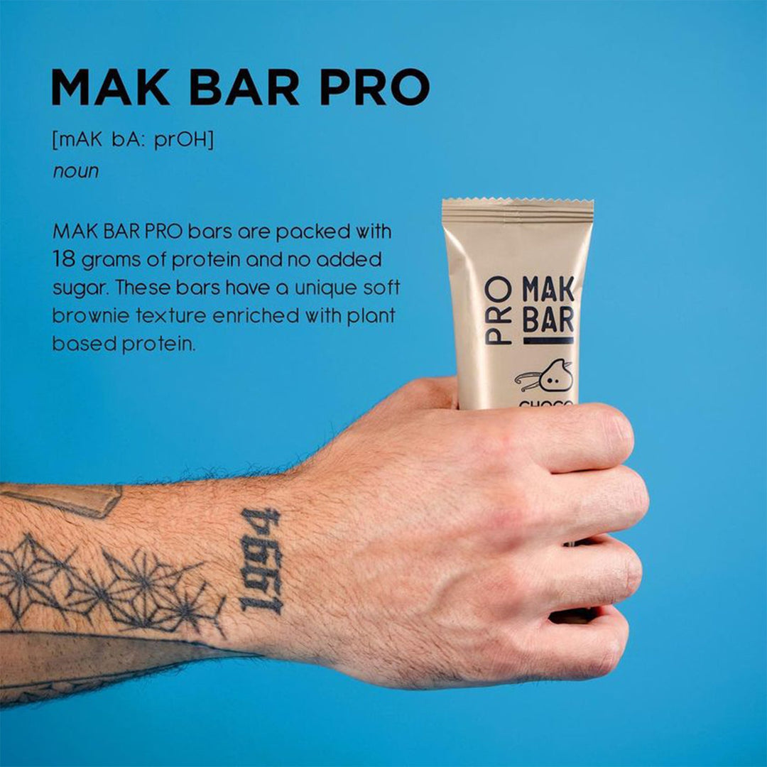 Mak Bar PRO Vanilla Chocolate Chip Protein Bar